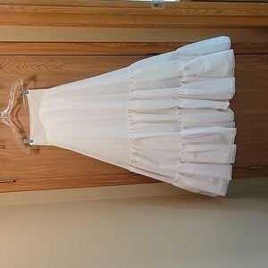 Bridal Slip, Mary's Bridal. White, Size 12